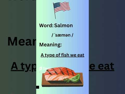 How to Pronounce Salmon in American Accent #learnenglish #learning