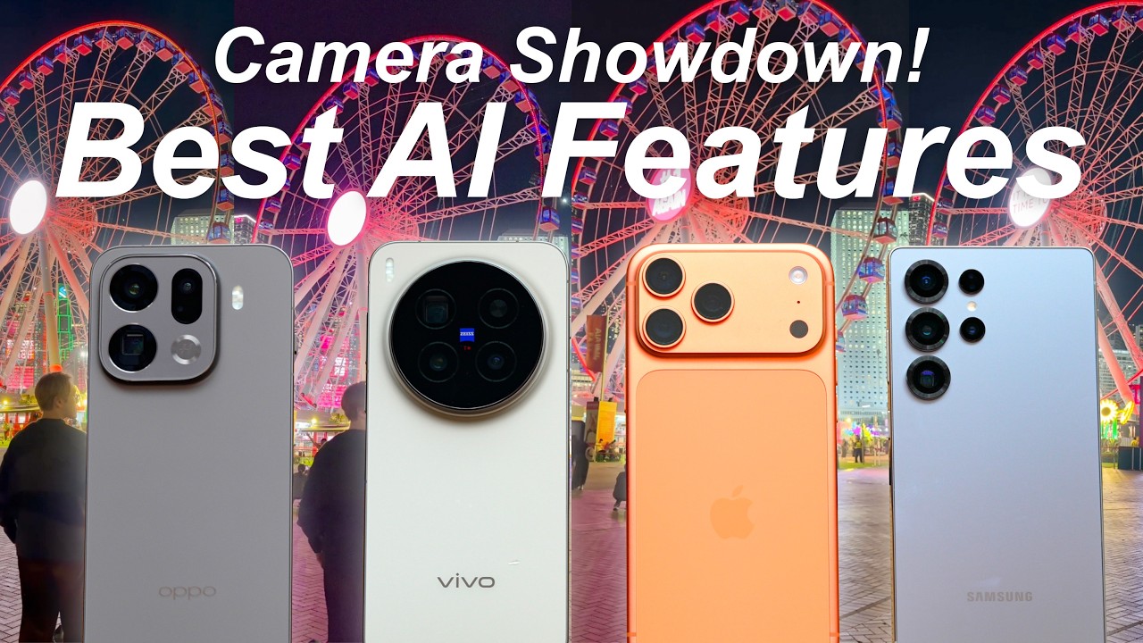 Best AI Phone? Vivo X300 Pro vs Oppo X9 Pro vs iPhone 17 Pro Max vs Galaxy S25 Ultra