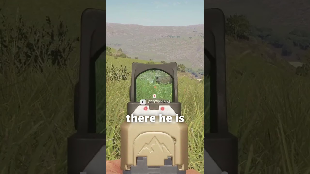 Hunting Warthogs with a GLOCK in theHunter 🐗