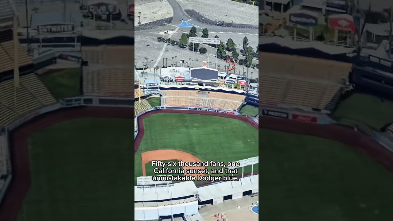 Experience Dodger Stadium Like Never Before 🎉 | Over 60 Years of Baseball History in One Stunning View