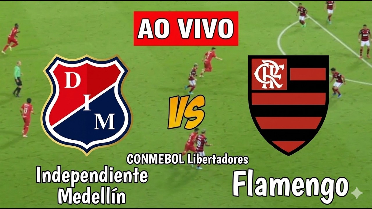 LIVE Independiente Medellín vs CR Flamengo | Copa Libertadores 2025 - Video Game Simulation
