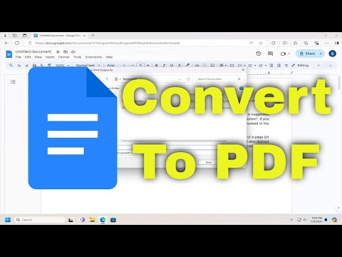 How to Convert a Google Doc Into a PDF [Tutorial]