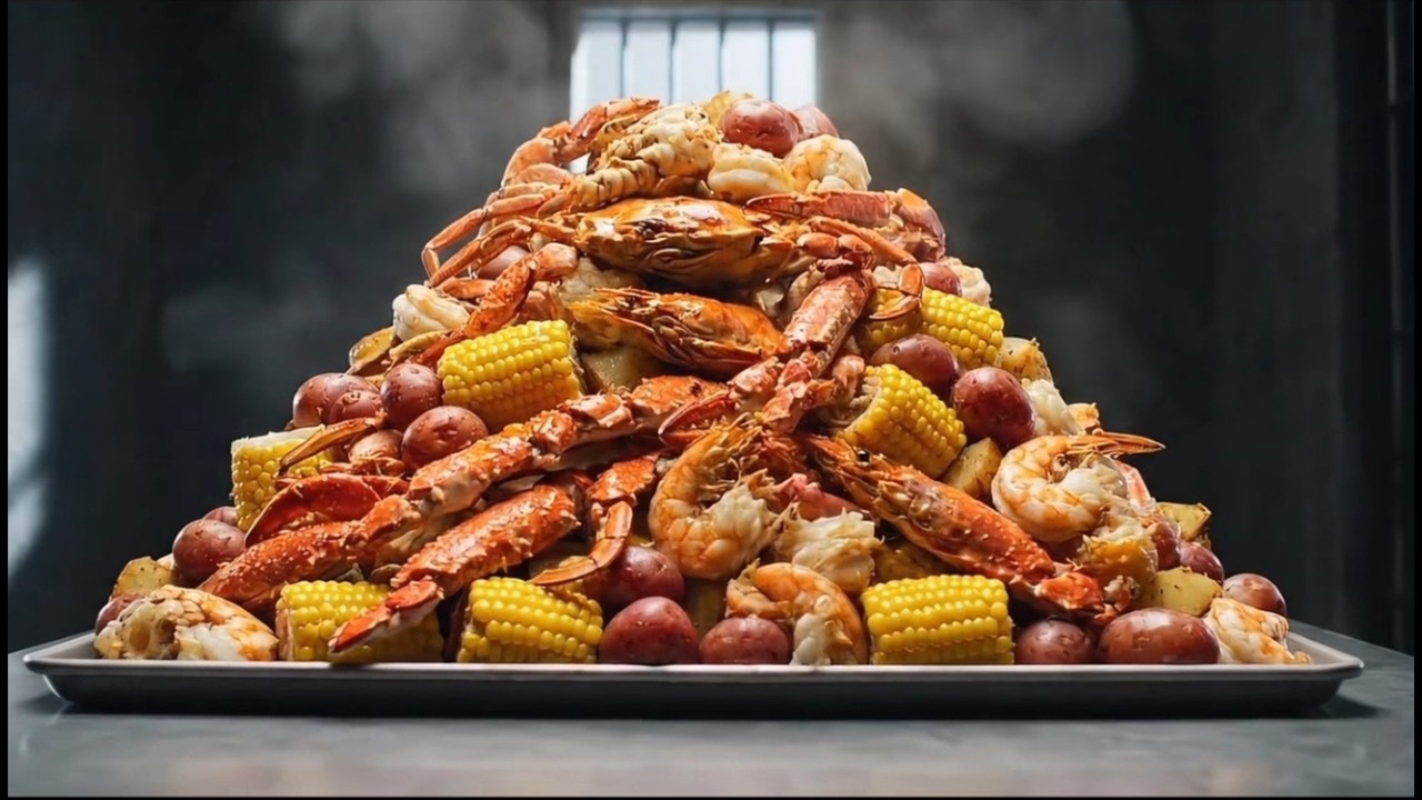 30 Relaxing 30-Minute ASMR of Death Row Meals 🍔 | Soothing Visuals & Sounds for Sleep & Stress Relief