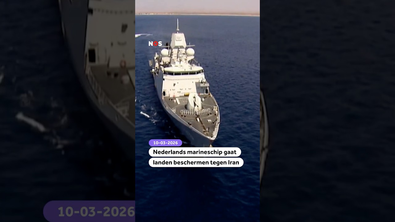 Nederlands marineschip beschermt tegen Iran 🇳🇱