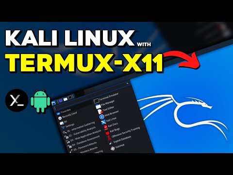 How to Install Kali Linux on Android (with Termux-X11) !!