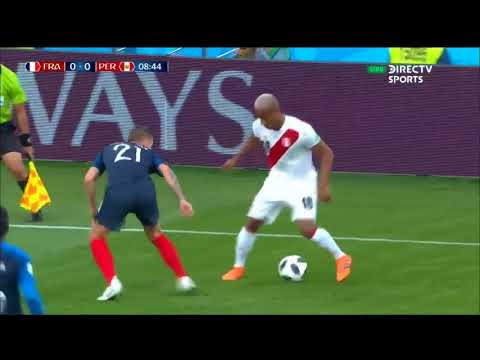 Perú vs Francia  André Carrillo se burló galos en Mundial Rusia 2018 video