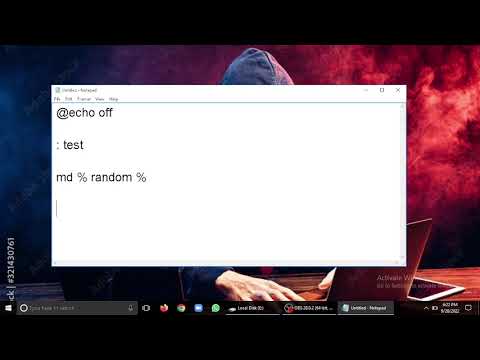 How To Make Virus Using Notepad
