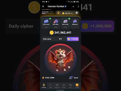 20th September Daily Cipher Code| Hamster Daily Cipher Code