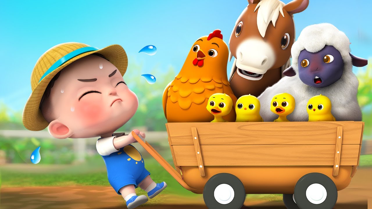 في المزرعة أحلى مزارع | حيوانات للاطفال | اغاني اطفال | ليا تشاتشا | LiaChaCha