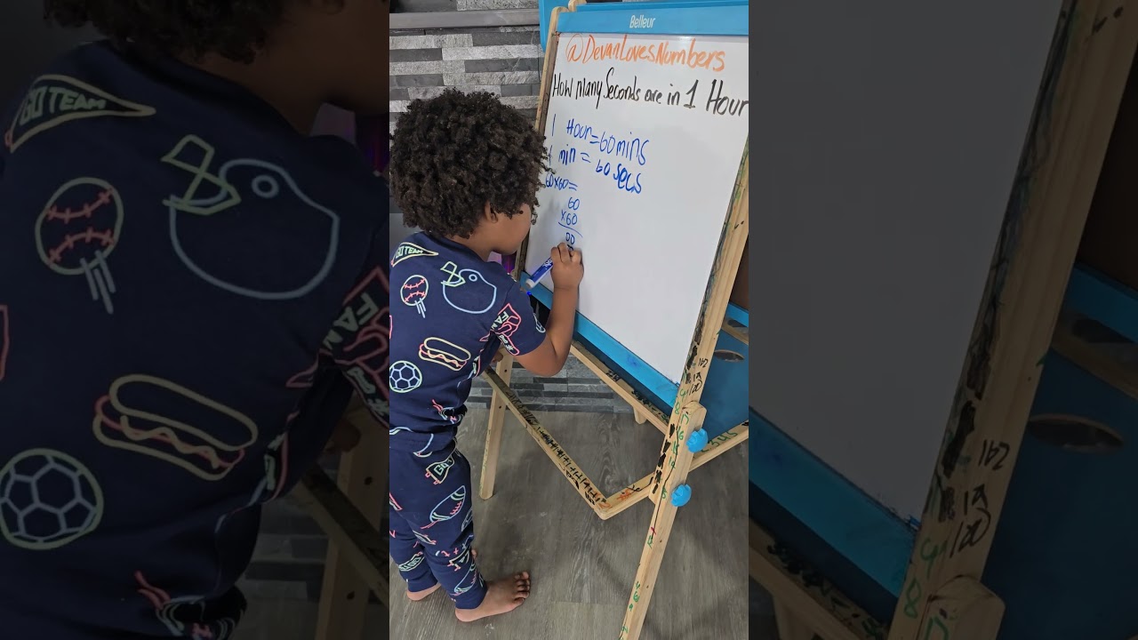 Watch a 3-Year-Old Math Prodigy Crack a Time Conversion Puzzle! 🧠