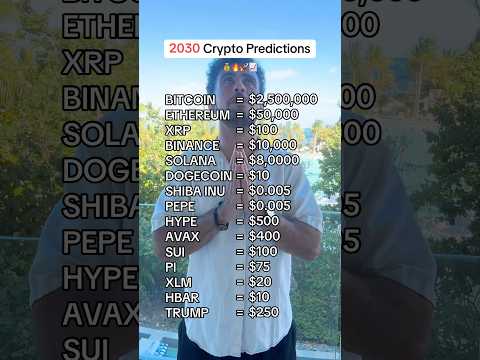 2030 Crypto Predictions! 🔥 #crypto #blockchain #bitcoin #ethereum #xrp