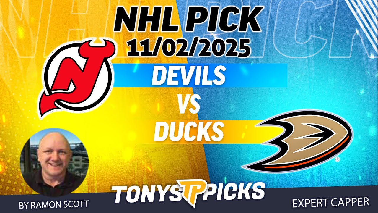 Devils vs. Ducks NHL Betting Odds & Expert Picks for 11/2/25 🏒