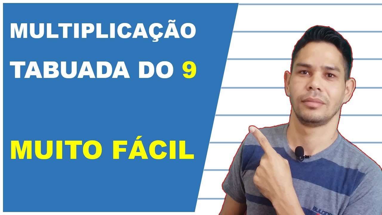 Aprenda a Multiplicar por 9 com o Professor Francisco! 🎯 Dica Rápida e Fácil