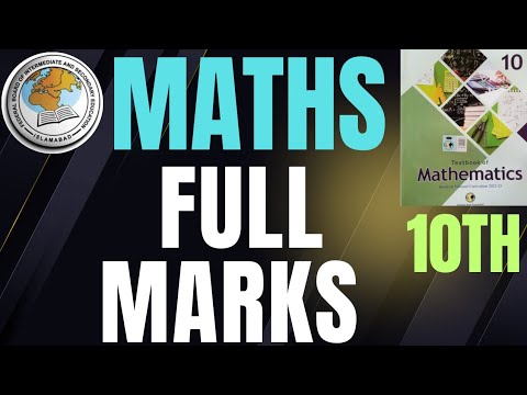 10th Class Mathematics 🔥 Full Marks Guide Federal Board (FBISE) 2026 | Don’t Miss This! 💯