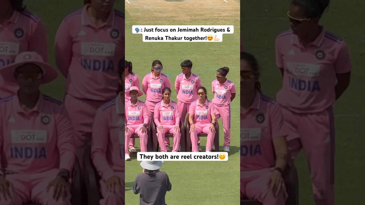 Reel Creators Jemimah & Renuka Asked to Play Cricket 🏏