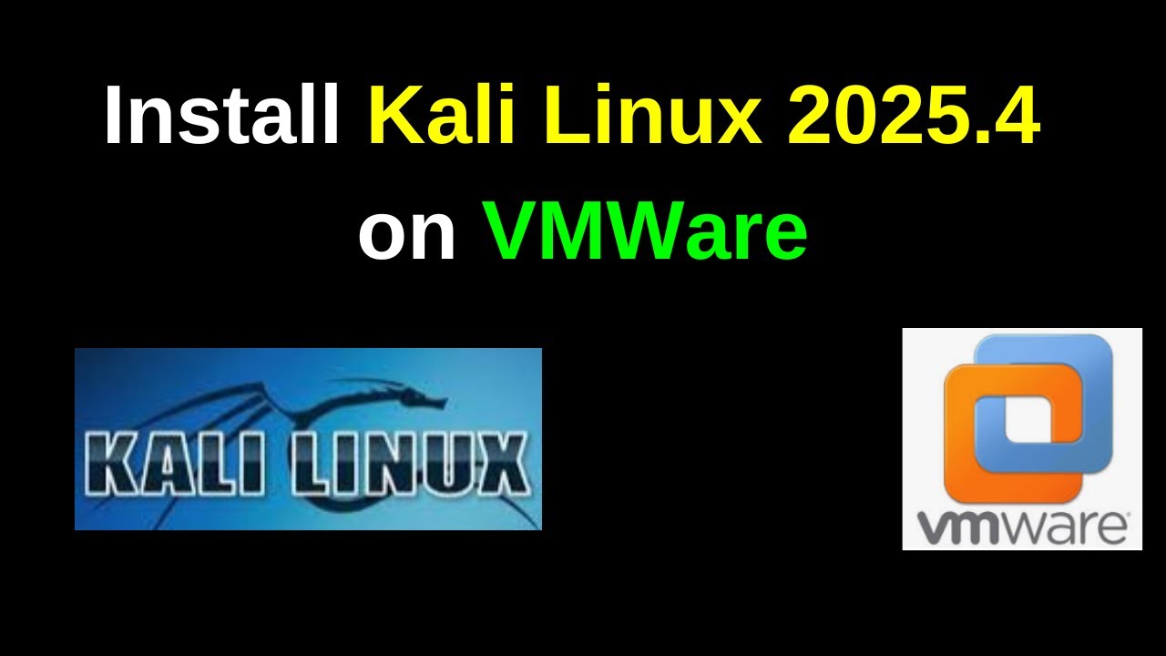 Guide to Download & Install Kali Linux 2025.4 on VMware