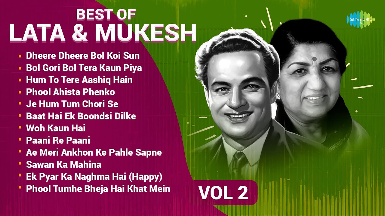 Timeless Classics: Lata Mangeshkar & Mukesh Non-Stop Playlist 🎶