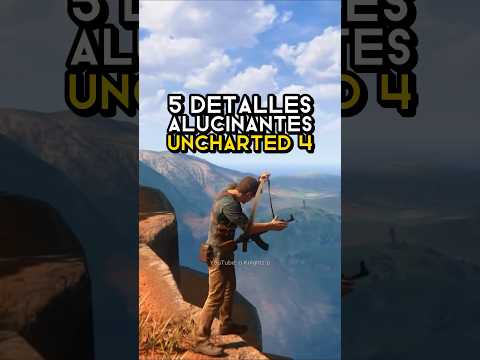 5 DETALLES ALUCINANTES de UNCHARTED 4 🌴 #uncharted4 #detallesalucinantes #curiosidadesdevideojuegos