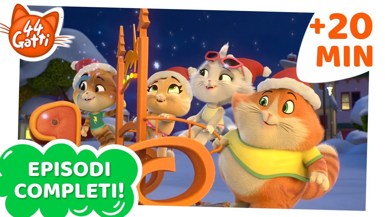 44 Gatti Natale Maratona | 20 Minuti di Episodi 🎁