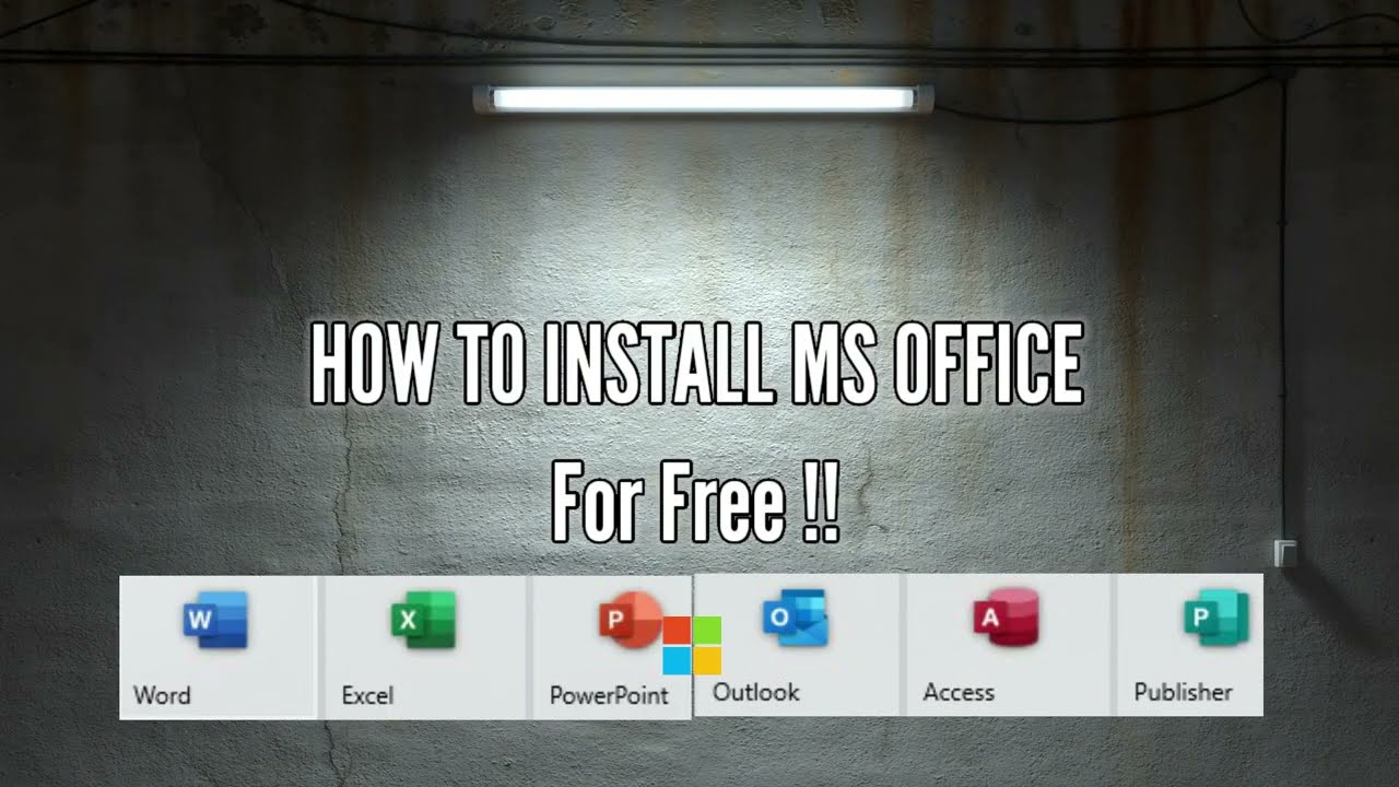 Free Microsoft Office Setup (Word, Excel, PowerPoint) 2025