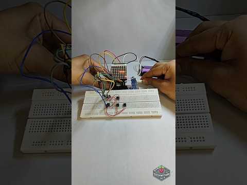 8x8 LED Matrix Snake Game | Arduino Coding & Circuit Guide#Arduino#SnakeGame#8x8LEDMatrix#DIYProject