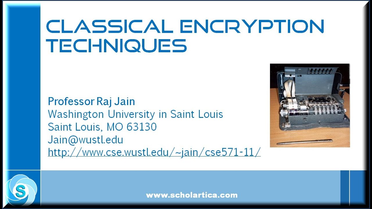 Master Network Security: Essential Classical Encryption Techniques π