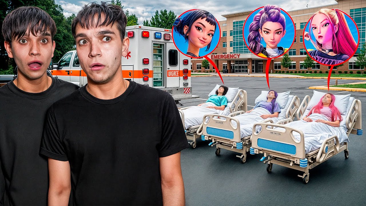 K-pop Demon Hunters Rushed to Hospital! 🚑