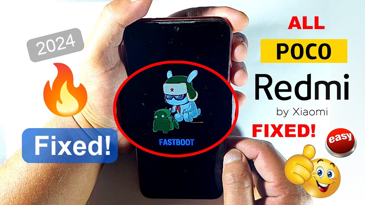 Quick Fixes for Redmi & Poco Phones Stuck in Fastboot Mode 🚀