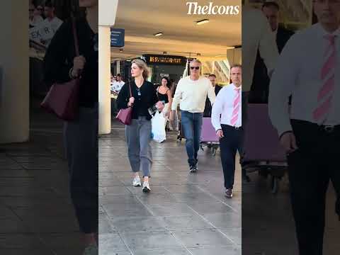 Dolph Lundgren With His Wife At LAX Airport Looking Like A Boss🌏#dolphlundgren