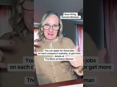 Work From Home Jobs Hiring Now in the US