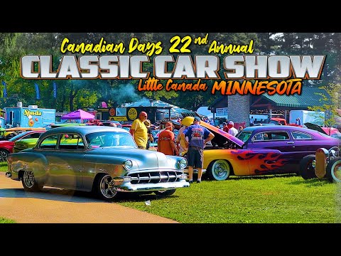 Canadian Days Classic Car Show in the Forest 🚗