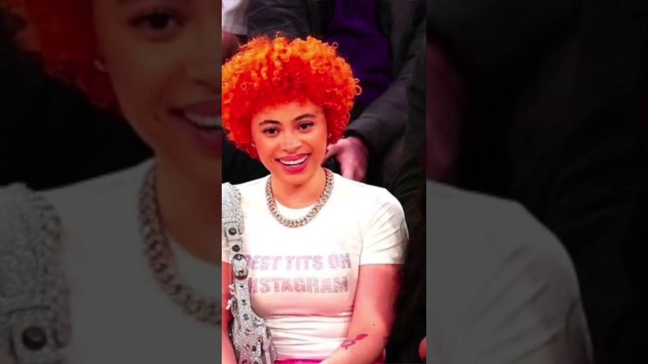 Immanuel Quickley's Epic Moment in Front of Ice Spice! 😂 #shorts