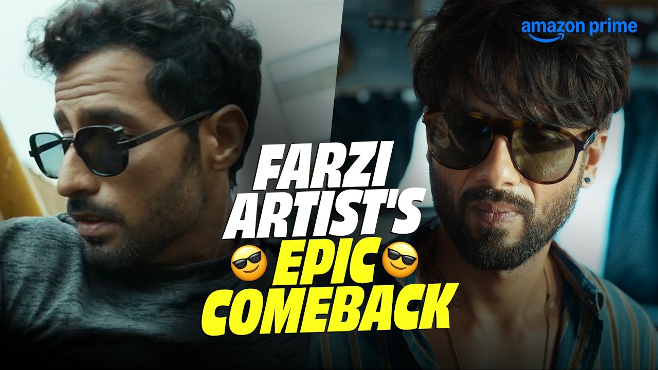 Farzi Artist Returns π | Shahid Kapoor & More on Prime Video