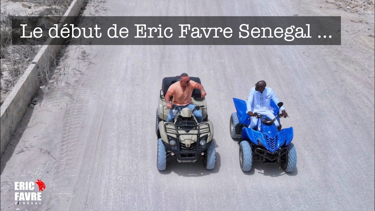 Eric Favre en visite à Dakar : promotion de sa marque de sport et nutrition 🌍