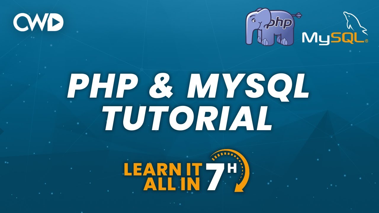 PHP & MySQL Tutorial | Learn PHP From Scratch | Full Tutorial