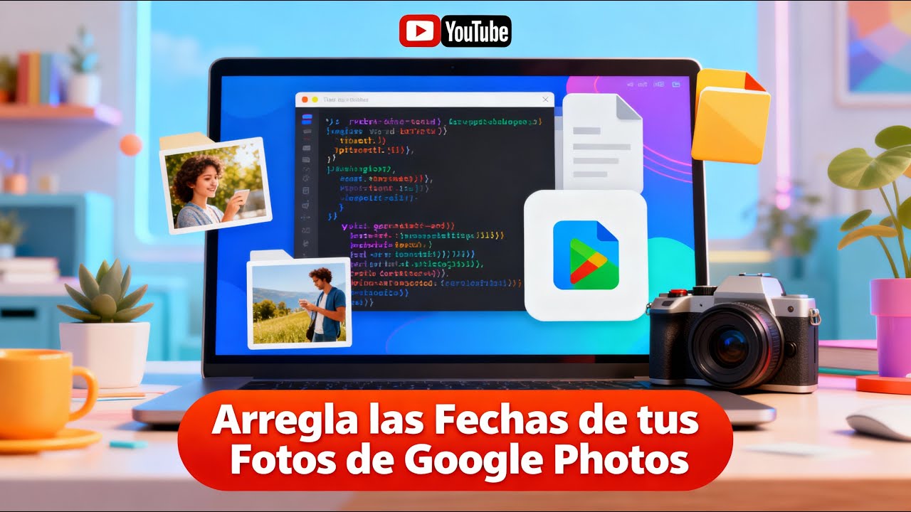 Gestor de fechas para Google Photos con ExifTool 📅