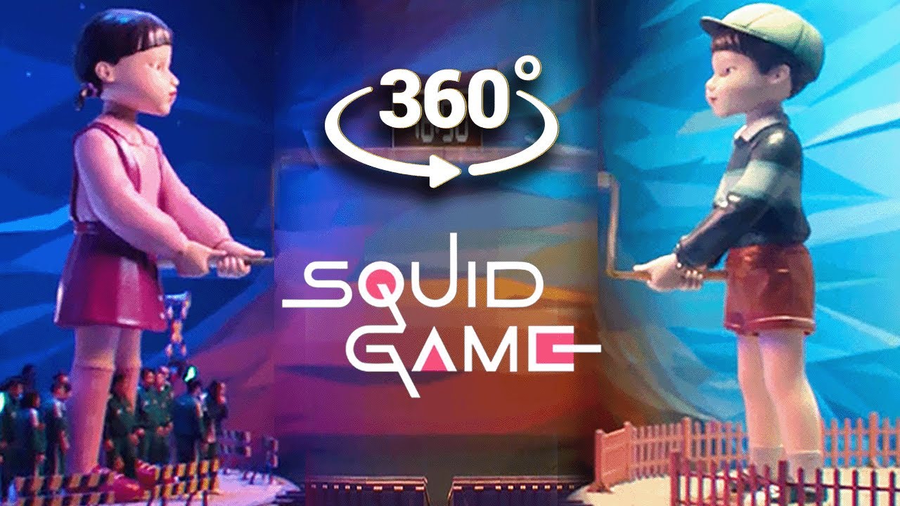 360° VR Squid Game 3 Jump Rope Challenge 🎮