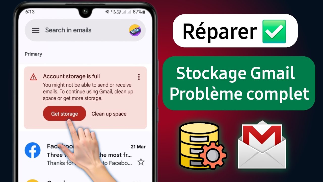 Gérer le stockage Gmail plein en 2025 🔧