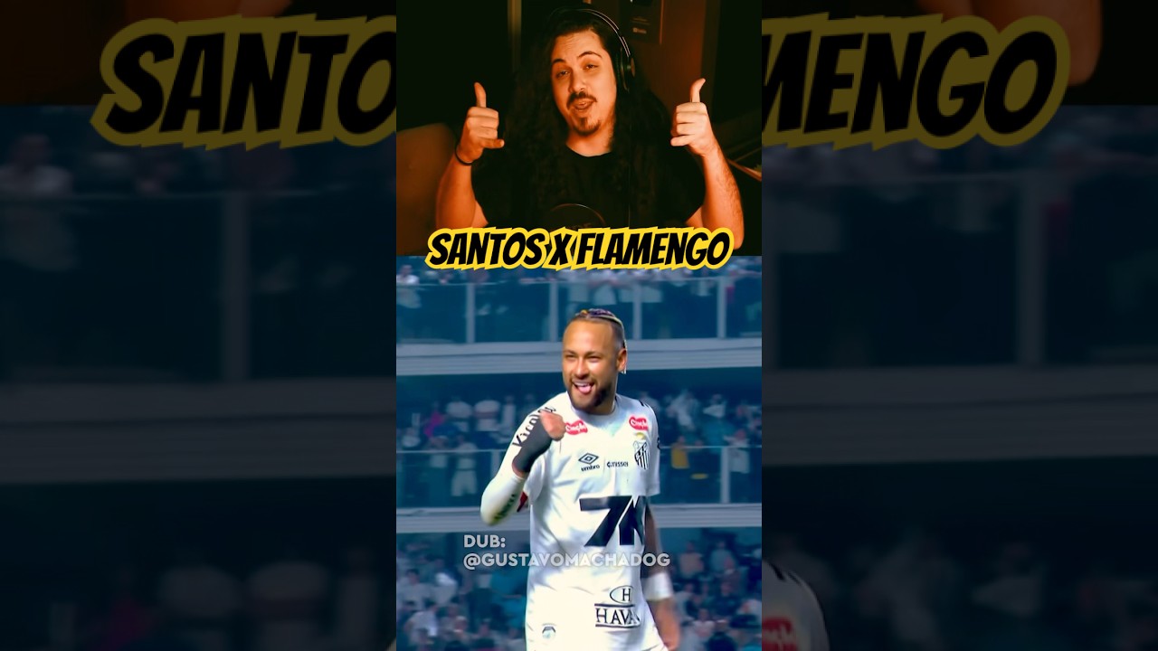 Neymar Jr. Scores in Exciting Santos vs Flamengo Match! ⚽