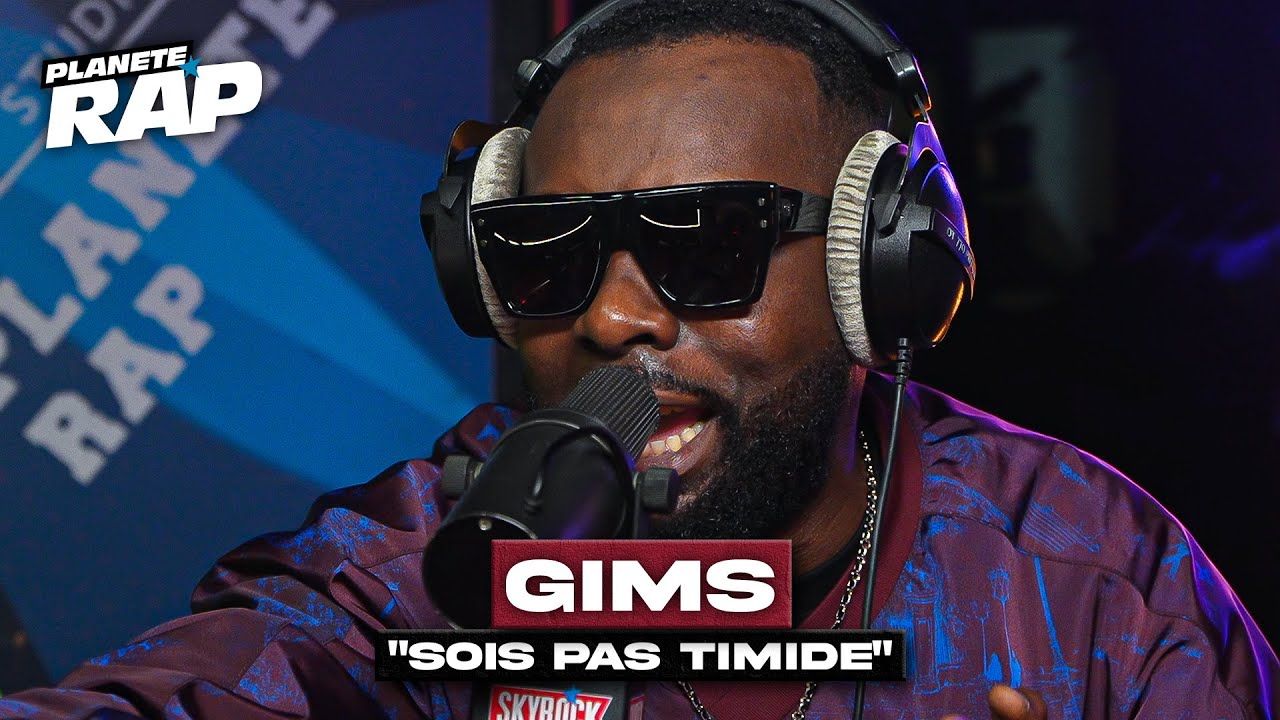 Gims Présente Son Nouveau Hit 'Sois Pas Timide' en Direct sur Planète Rap 🎶
