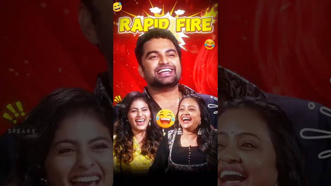 Vishwak Sen's Funny Rapid Fire with Suma 🎉