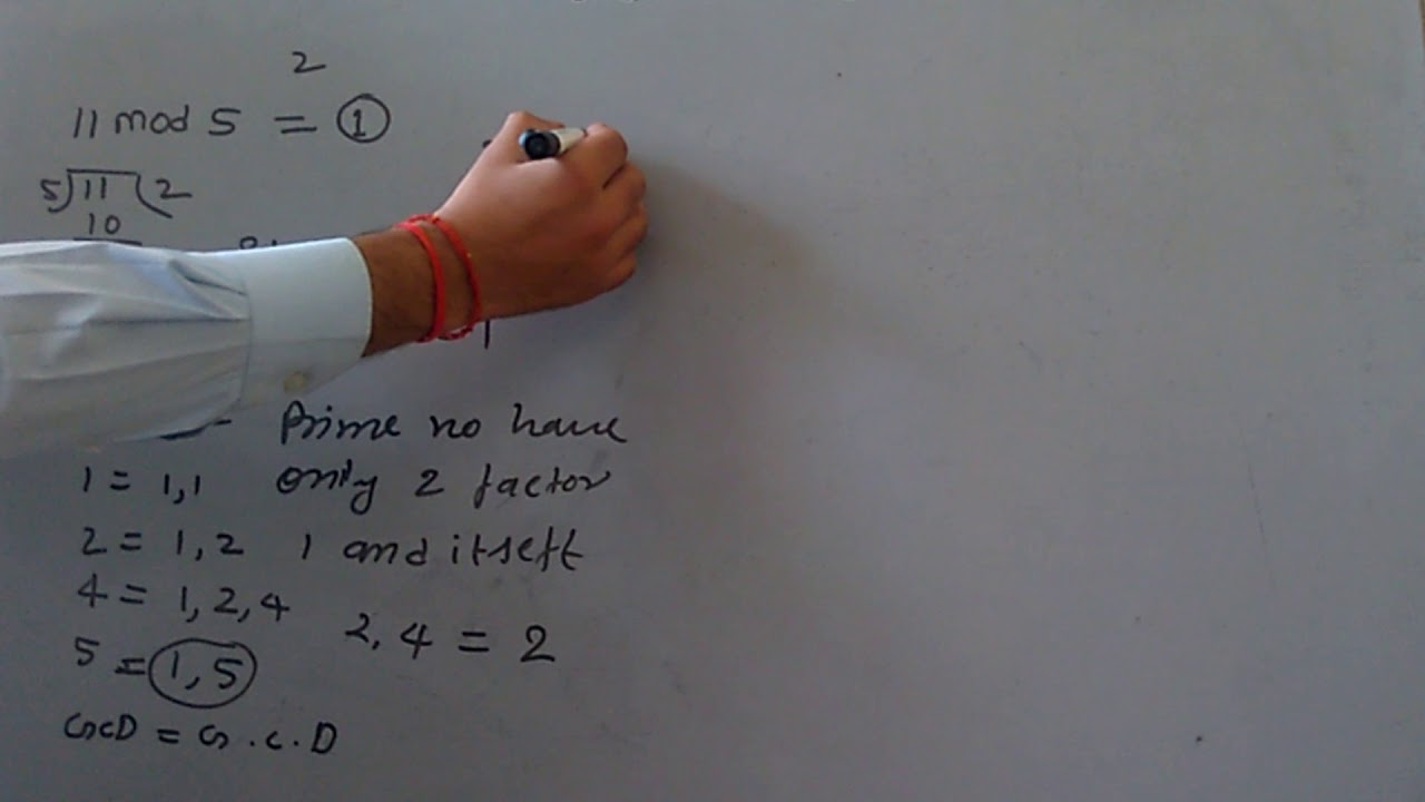 मॉड्यूलर अंकगणित, प्राइम नंबर, और क्रिप्टोग्राफी: हिंदी में आसान समझाएँ 🔐