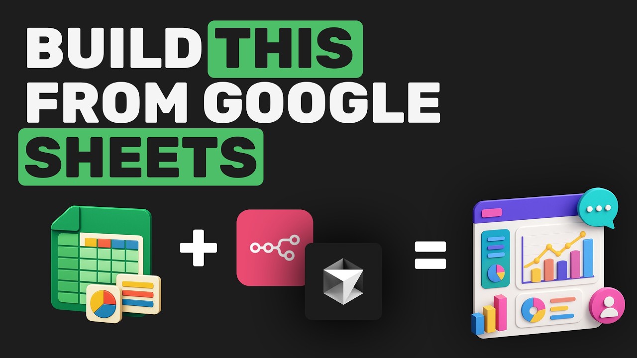 Create Custom Google Sheet Dashboards with Cursor AI & n8n