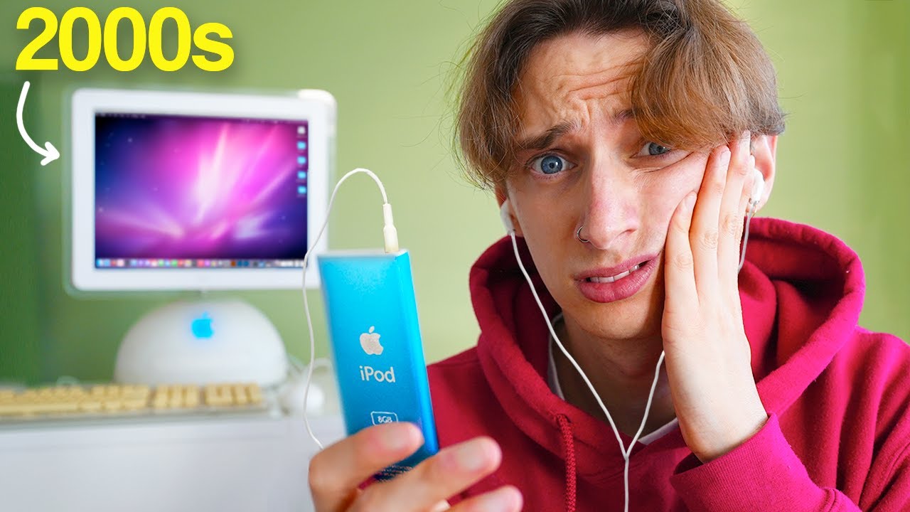 Living with 2000s Tech for a Week 🕹️