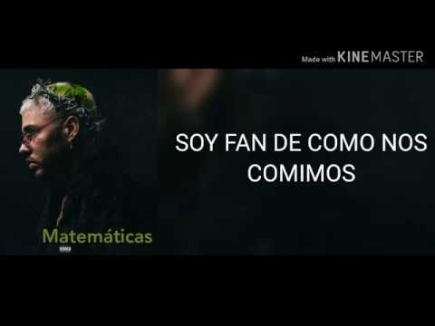 Dalex - Matemáticas  (Letra Oficial)