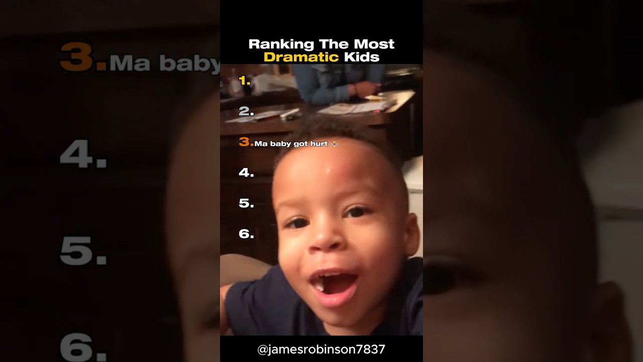 Top 10 Most Hilariously Dramatic Kids πΆ