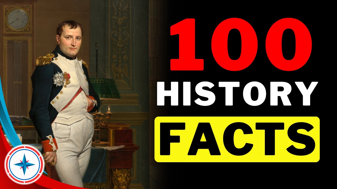 100 Fascinating History Facts (Part 1) 📜