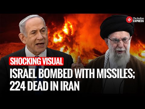 Israel-Iran War Escalates: 224 Dead in Iran, Missile Barrages Rock Middle East | Trump | Netanyahu |