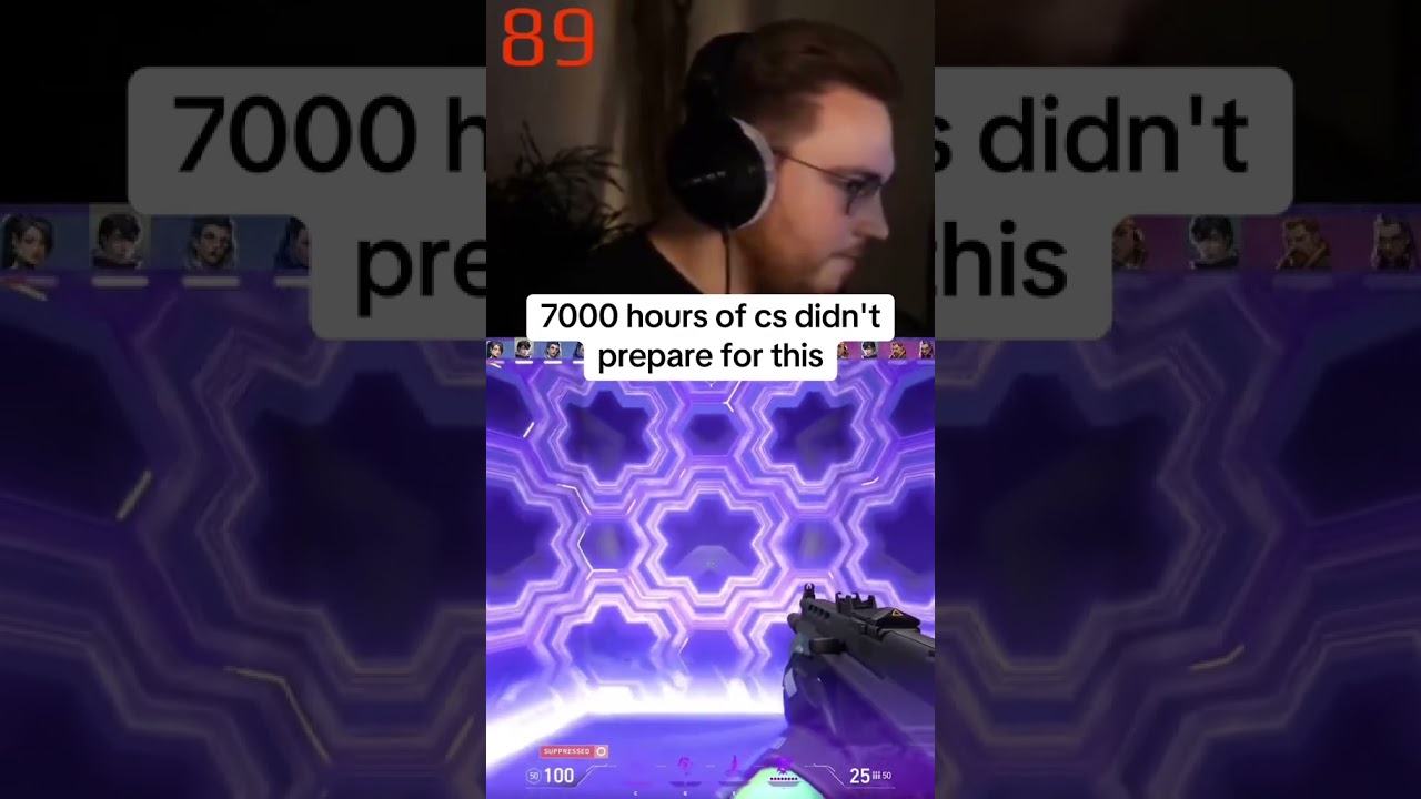 cs2 CS2 Pro Tries Valorant for the First Time 🎮