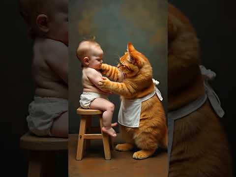 Orange cat #ai #cats #orangecat